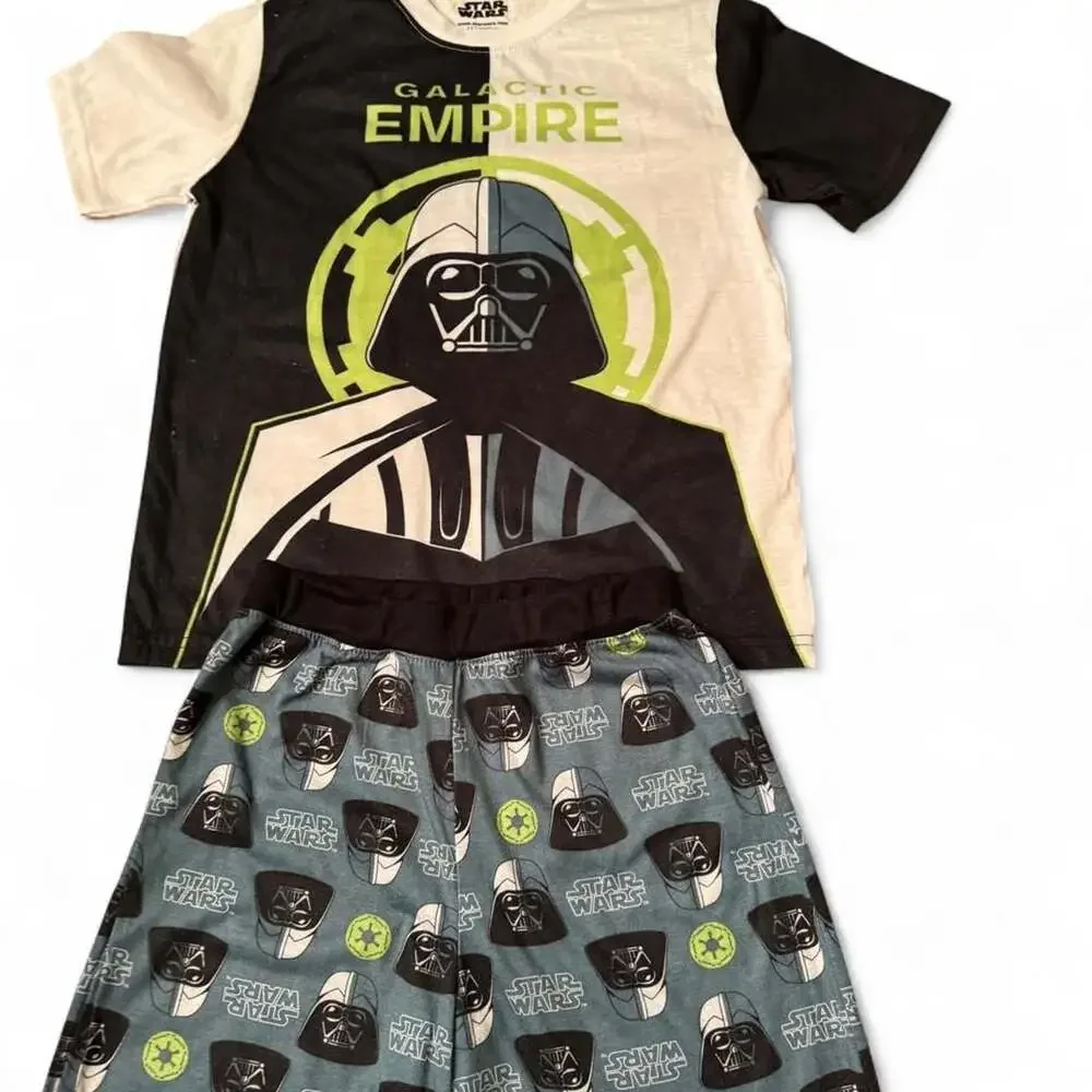 Star Wars Galactic Empire Darth Vader 2-Piece Pajama Set Size 10/12